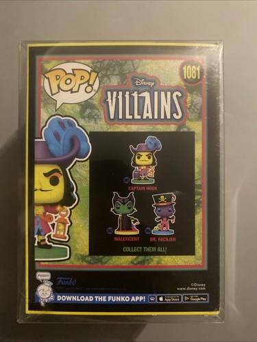 Funko Pop! Disney - Captain Hook 1081 Hot Topic - NUEVO - Imagen 3 de 6