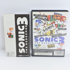 SONIC THE HEDGEHOG 3 Mega Drive Sega 1725 md
