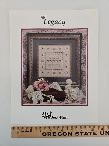 Just Nan LEGACY Counted Cross Stitch Pattern JN047 - Picture 2 of 3