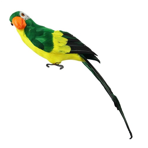 Modelo artificial loro pájaro loro guacamayo para decoración exterior de patio de fiesta - Imagen 15 de 17