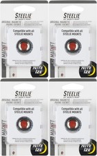 Nite Ize Steelie 360° Magnetic Mount Original Magnetic Phone Socket (4-Pack)