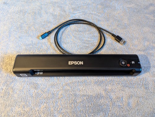 Epson ES-50 WorkForce Portable Document Scanner - Black - 第 2/5 張圖片