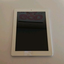 Apple iPad Tablet White Silver, Apple iPad Series, Model iPad, Type Tablet