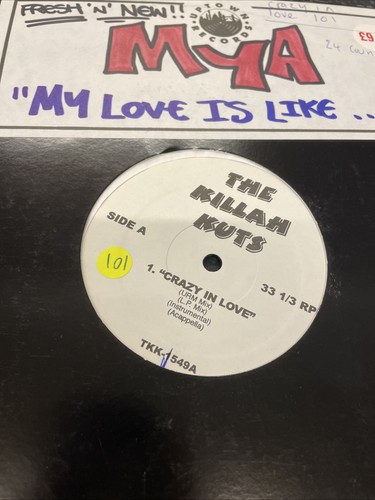 Beyonce/Mya - Crazy In Love / My Love Is Like... Wo - 12" Vinyl Record - Picture 2 of 4
