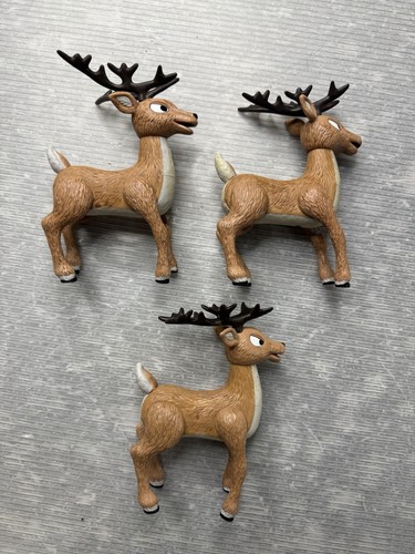 LOTE/3 FIGURAS EQUIPO RENO JUGUETES INADAPTADOS MANTIS JUGANDO RUDOLPH/ - Imagen 1 de 19