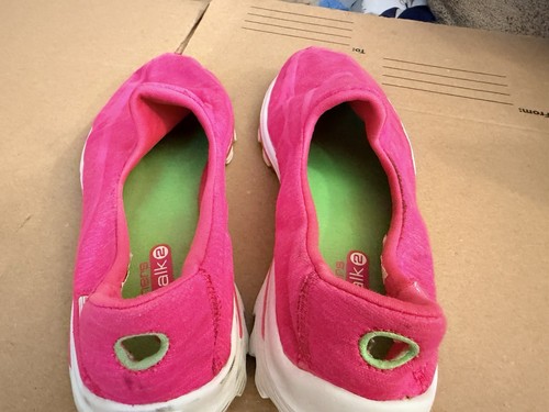 Skechers Größe 10 Go Walk 2 Super Sock Slipper Schuhe in Pink gebraucht - Bild 6 von 9