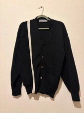 COMME des GARCONS HOMME Cardigan Wool Blend L Size Unisex Knit
