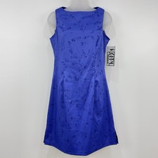 VTG Y2K City Triangles Dress Juniors 9 Periwinkle NWT Fairy Grunge Prom HOCO