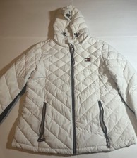 Tommy Hilfiger 1506135 Women's Packable Jacket - Large, White