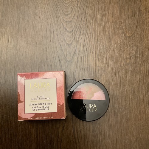 Laura Geller Baked Blush-n-Bronze Marbleized 2-in-1 - Rose Bronze 0.30oz/8.5g - Picture 3 of 5