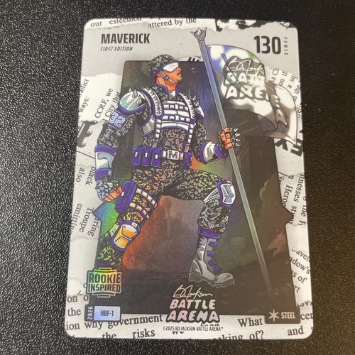 2026 Bo Jackson Battle Arena Maverick Headline Battlefoil Cooper Flagg HBF-1 RC