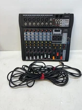 Audio2000'S AMX7343 8-Channel Audio Mixer with USB Interface & Bluetooth Refurb