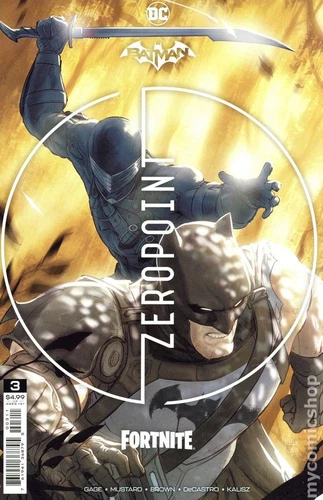 Batman Fortnite Zero Point #3A Janin NM 2021 Stock Image