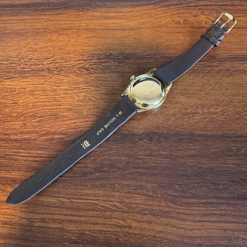 1960s Seiko Cronos Self Dater J15016E Gold Hand-Winding Men's Watch Vintage 36mm - Picture 7 of 17