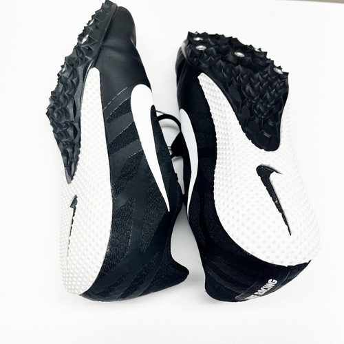 NEW Nike Zoom Rival S9 Black White Track Spikes Unisex Shoes Size 13 - Picture 7 of 8