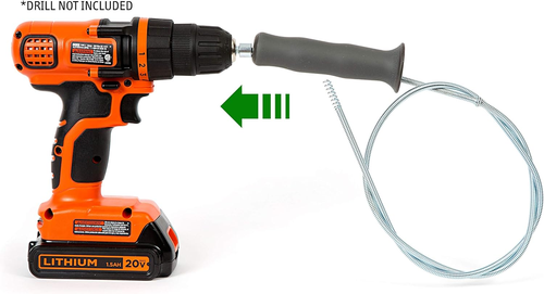 Drainshroom Revolutionary Tub and Sink Snake Auger Clog Remover for Bathroom ... - Picture 3 of 8