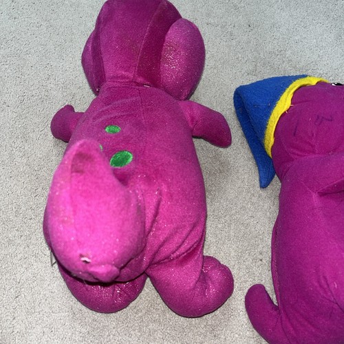 Lote De 5 Barney El Dinosaurio 20 Aniversario Canta A lo largo 2008 Algunos Trabajan Raro - Imagen 14 de 24