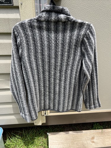 Blazer maglione donna a righe grigio Eleventy taglia M nuovo Made in Italy - Foto 18 di 18