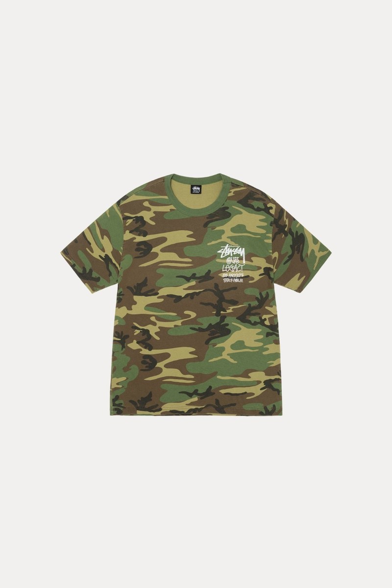 Stussy Our Legacy Work Shop Surfman Tee Pigment Dyed Camo | eBay