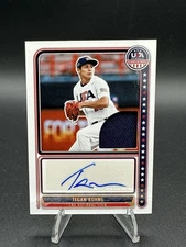 2024 Panini Stars & Stripes TEGAN KUHNS RC Game-Used Jersey Patch AUTO 08/10 RPA