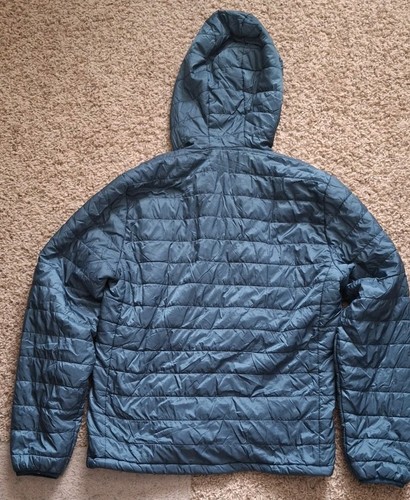 WREN Jaclet imbottito con cappuccio isolato impermeabile blu artico escursionismo campeggio zip M - Foto 8 di 13