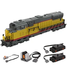 Compatible EMD SD-70 Train 1763 Pieces Model Building Toys Set MOC Build