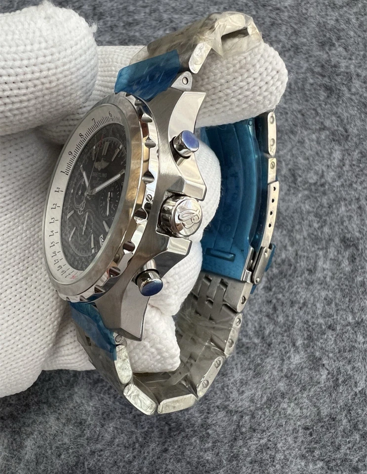 24mm Breitling Navitimer Stainless Steel Strap Only - Image 3 of 3