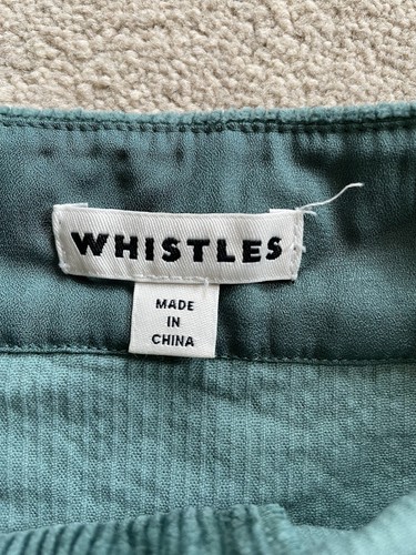 Whistles Green Cord Skirt A-Line Size 8 VGC - Picture 11 of 13