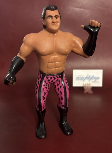 WWF LJN Brutus Beefcake Wrestling Figure WWE Vtg 8...