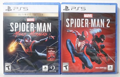 Spider-Man Remastered, Miles Morales & Spider-Man 2 (PlayStation 5, PS5) NEW
