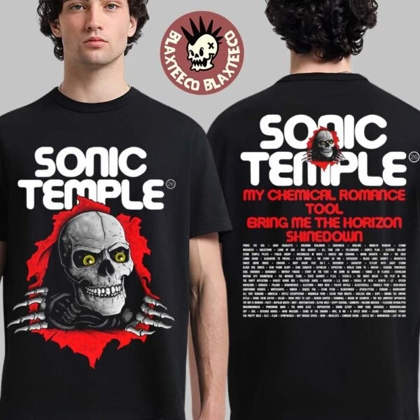 Sonic Temple 2026 Festival Merch In Columbus Ohio At Art Music Festival On May
