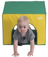 Crawl Through Soft Play Tunnel, Foam Indoor Toddler/Baby Climbing Toys, Baby ...