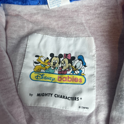 De Colección Años 90 24M Disney Bebés Minnie Mickey Mouse Nylon Cortavientos Set Rojo Azul - Imagen 16 de 19