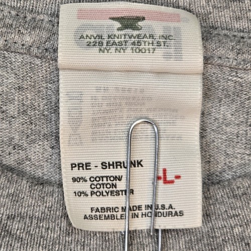 Vintage West Coast Choppers Hemd Herren Large grau Totenkopf Krone Biker narrenfest 2000er - Bild 6 von 10