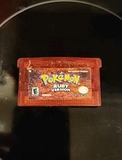 Pokemon: Ruby Version GBA (Game Boy Advance 2003) Authentic: Working SAVES
