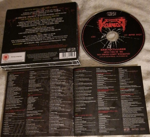VOIVOD 'RRROOOAAARRR' 2 CD/1 DVD COMBO☆VGC☆ 2017☆NOISE INTERNATIONAL☆ SEE PICS - Bild 16 von 19