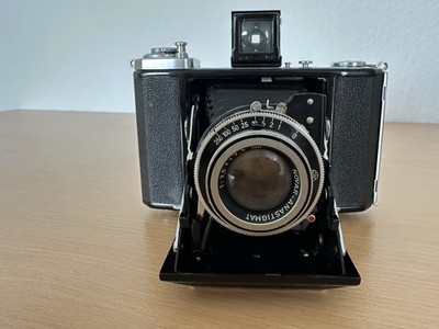 Zeiss Ikon Ikonta 521/16 6x9 mit Novar 7,5cm + Ledertasche