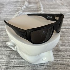 Vintage Spy Optics LACROSSE Sunglasses Black Frame Lens Made In Italy NOS