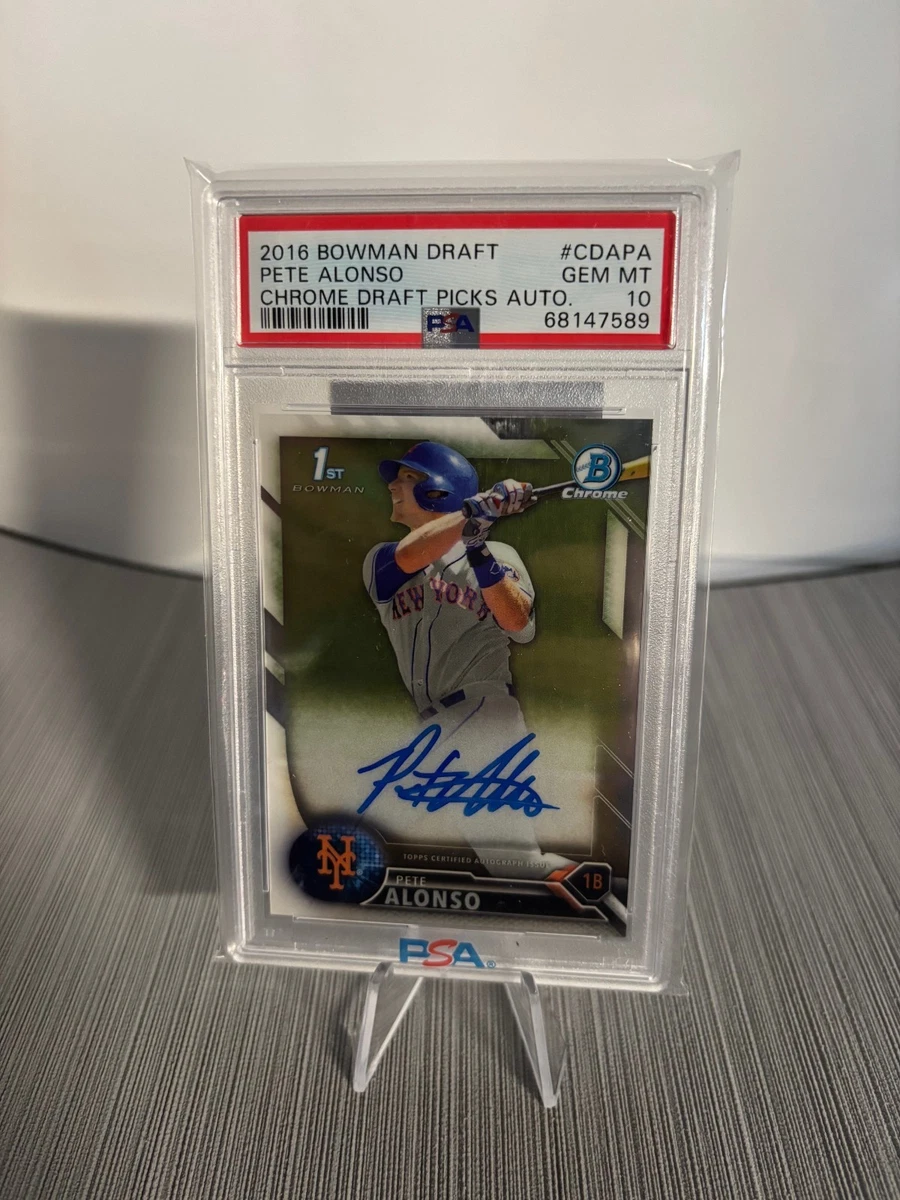 Bowman Pete Alonso Baseball 2016 Season Sports Trading Cards