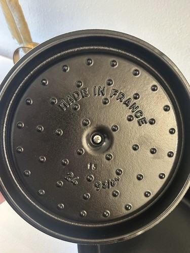 Staub La Cocotte 24 4 cuartos blanco - Imagen 4 de 6