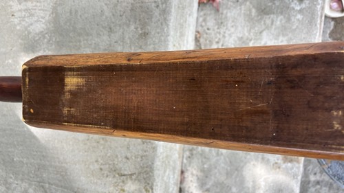 Treenware Rolling Pin Planter 22" Long 4" wide Salem primitive vintage EUC - Picture 4 of 6