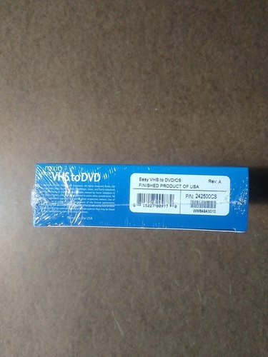 Roxio Easy VHS to DVD (Windows) Create DVD Movies from VHS, Hi8 & V8 [New Sealed - Picture 5 of 5