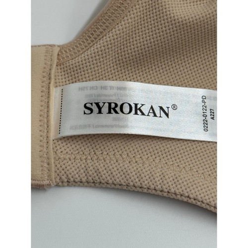 Syrokan High Impact Underwire Sports Bra 34G Beige New Adjustable Straps - Picture 3 of 9