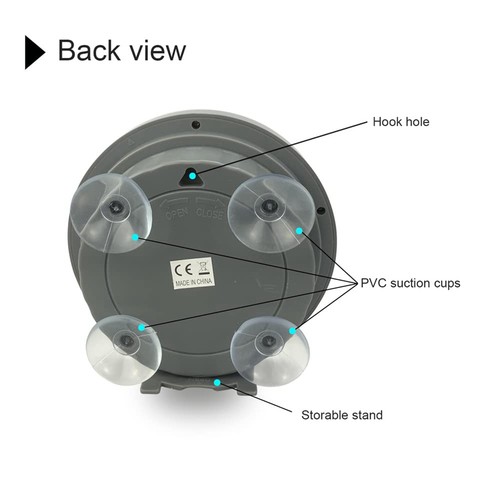 Orologio Doccia Digitale Impermeabile, Orologio Timer Bagno, Cucina Digitale-Wandu4077 - Foto 4 di 5