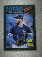 2026 Topps Heritage - Noah Cameron #78 Dark Green Border