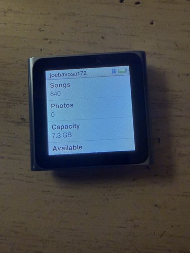 Apple iPod Nano 6. Generation BLAU 8GB GEBRAUCHT KONVOLUT - Bild 3 von 20