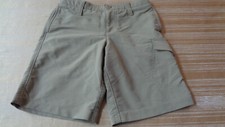 Under Armour 1290350 Boys Youth Golf Uniform Shorts Sz 6  Khaki Tan-LooseFit