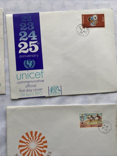 Uganda KENYA TANZANiA First Day Cover 10+ Covers - Picture 10 of 16