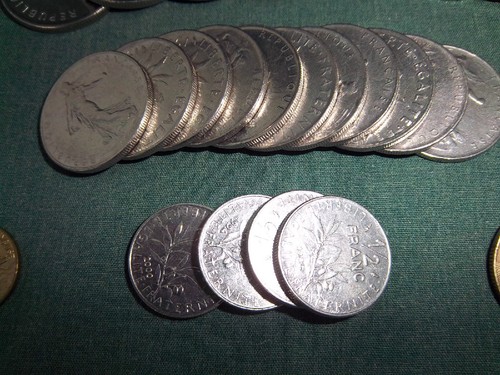 Münzen Lot 37 Frankreich French Circulated Sortiment Sammlermünzen 1960-2001 - Bild 6 von 9