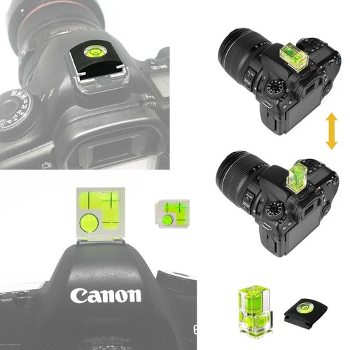 Camera Flash Hot Shoe Spirit Level 2 or 3 Axis Bubble Mount for DSLR Canon eBay